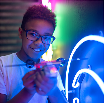 Person discovering their identity